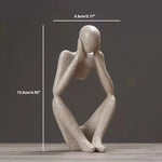 Abstract beeld, 12,5 cm